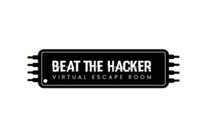 Logo for beat the hacker - virtual escape room