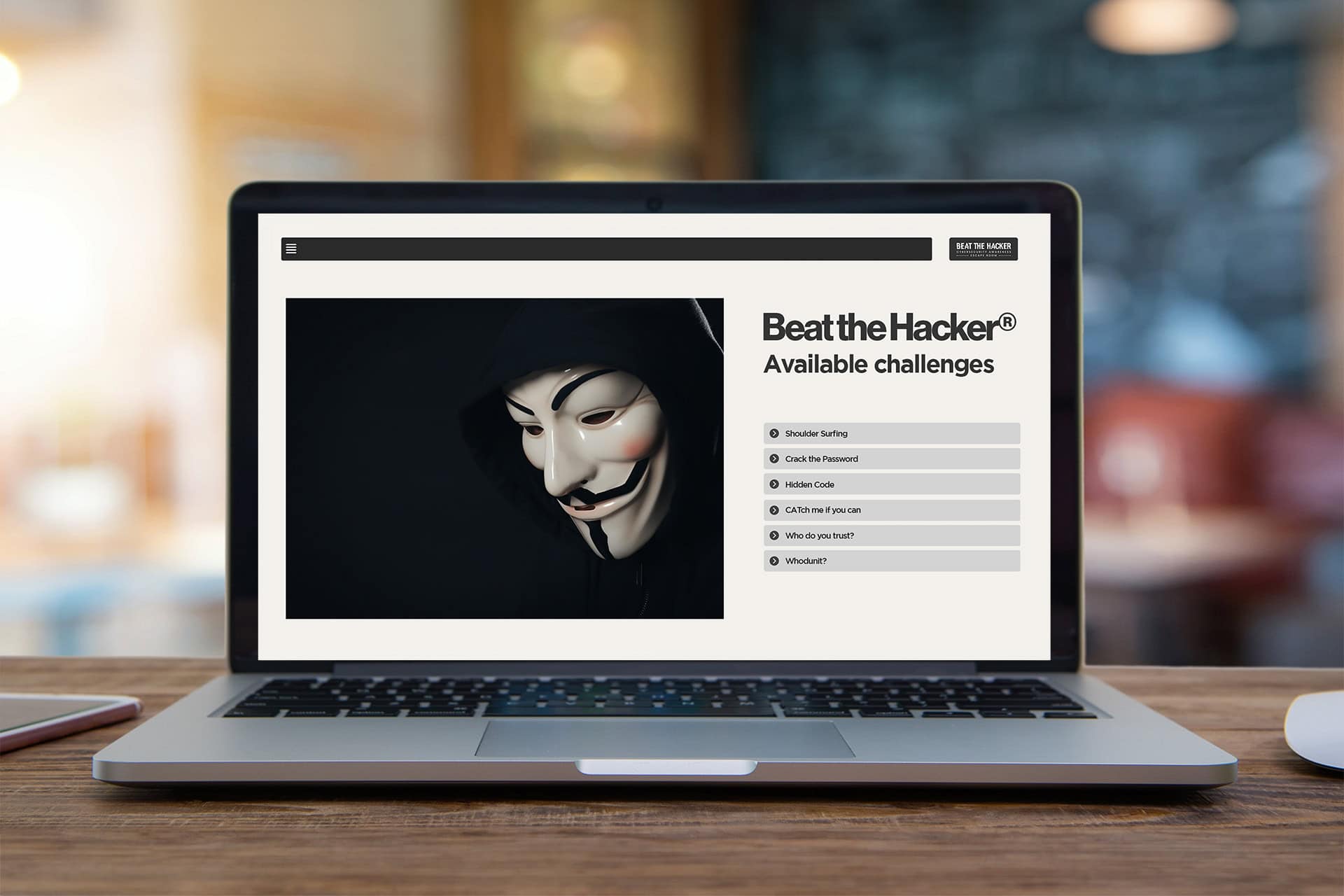 Cybersecurity Escape Room